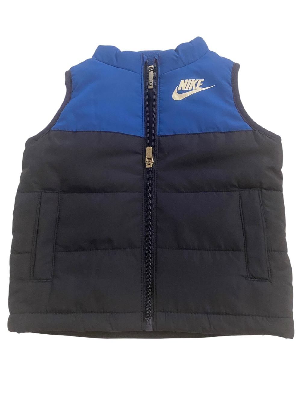 Infant Nike Vest Insulated Colorblock Blue Vest New 12 month